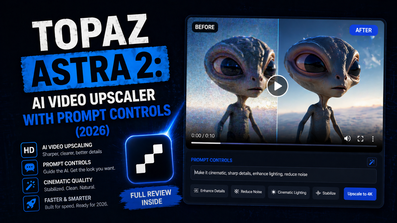Topaz Astra 2: AI Video Upscaler with Prompt Controls (2026)