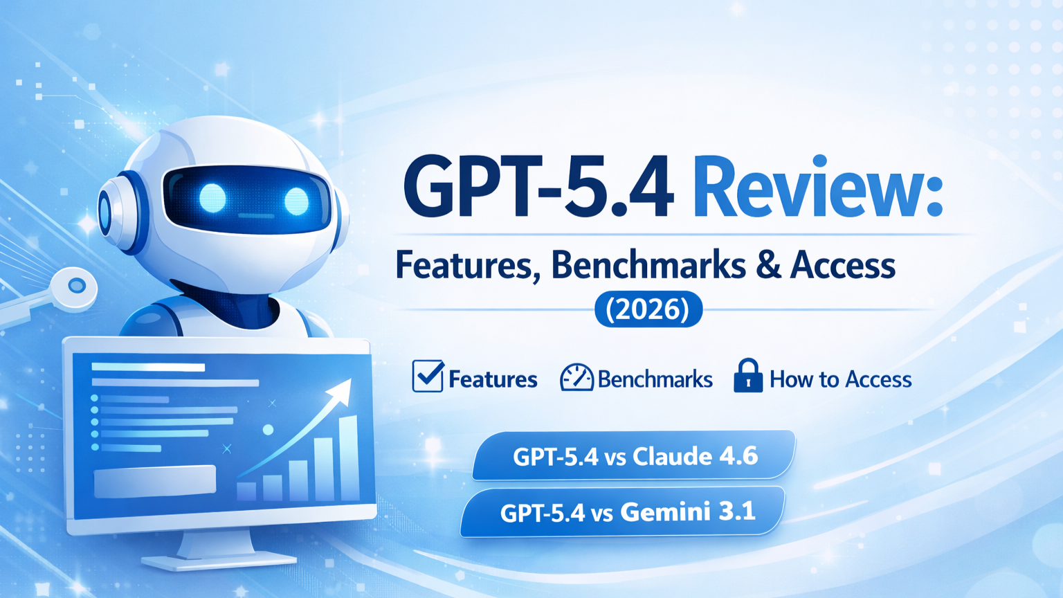 GPT-5.4 benchmark comparison showing 75% OSWorld performance