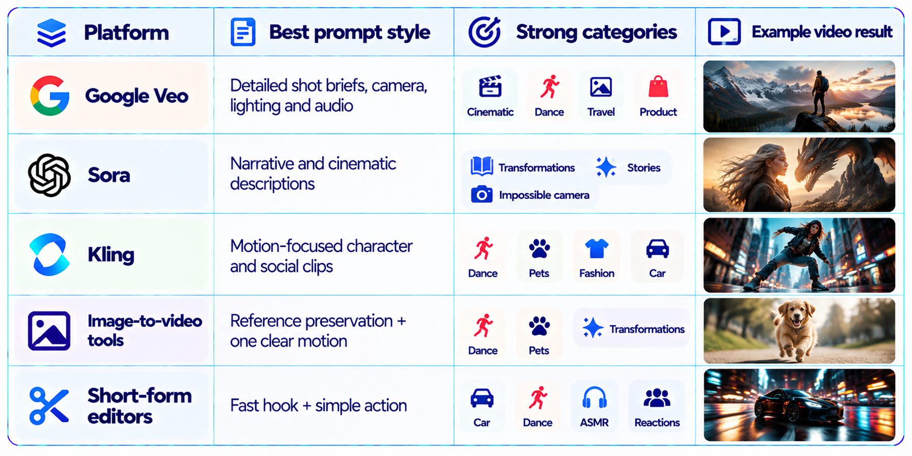 AI Video Platforms Comparison Guide
